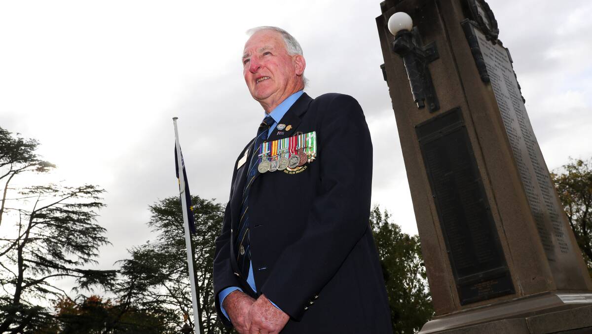 NEEDED: Wagga RSL Sub-Branch president David Gardiner said hundreds of the city's young veterans are choosing to not sign up to the group. 