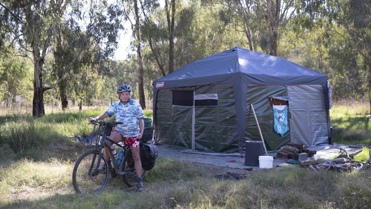RISING ISSUE: Mr Bradley said he had "definitely noticed" an increase in older men and women becoming homeless in Wagga over the past two years. Picture: Madeline Begley