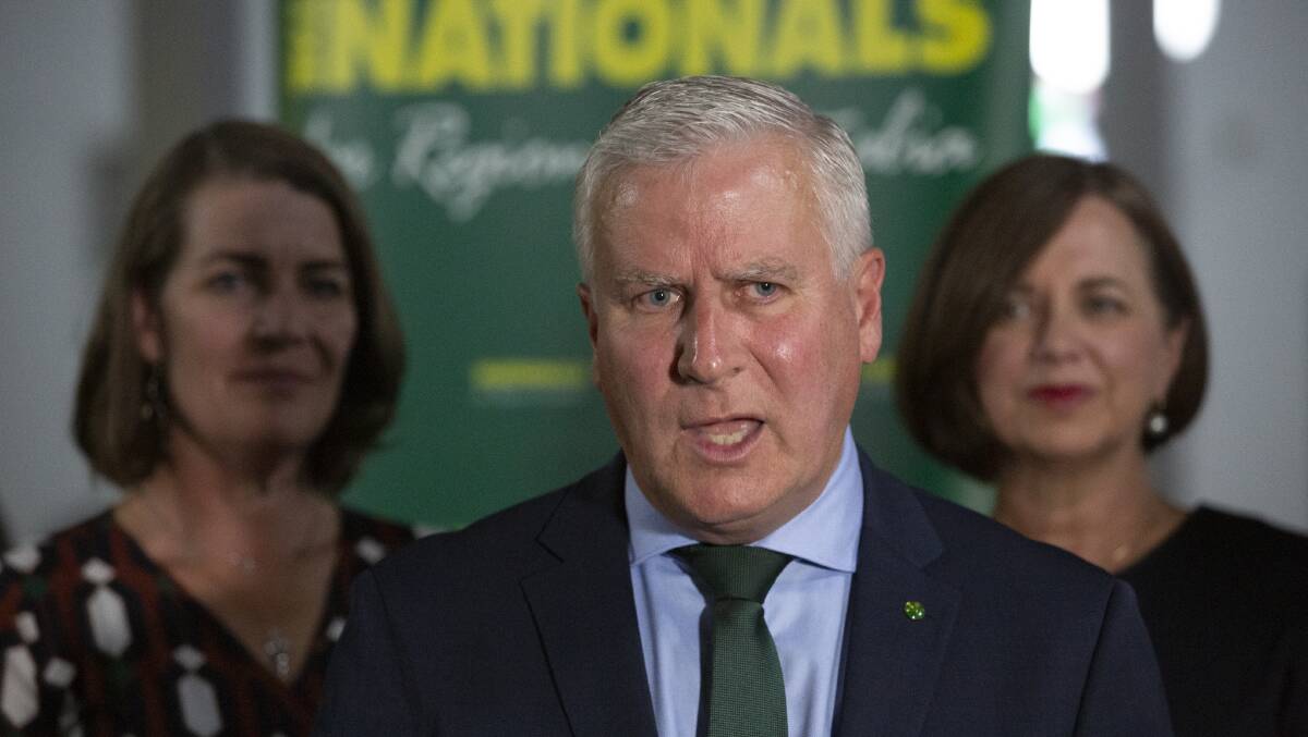 POSITION: Michael McCormack, the Member for Riverina, has been given one of the six Nationals spots in the new-look shadow ministry. Picture: Madeline Begley