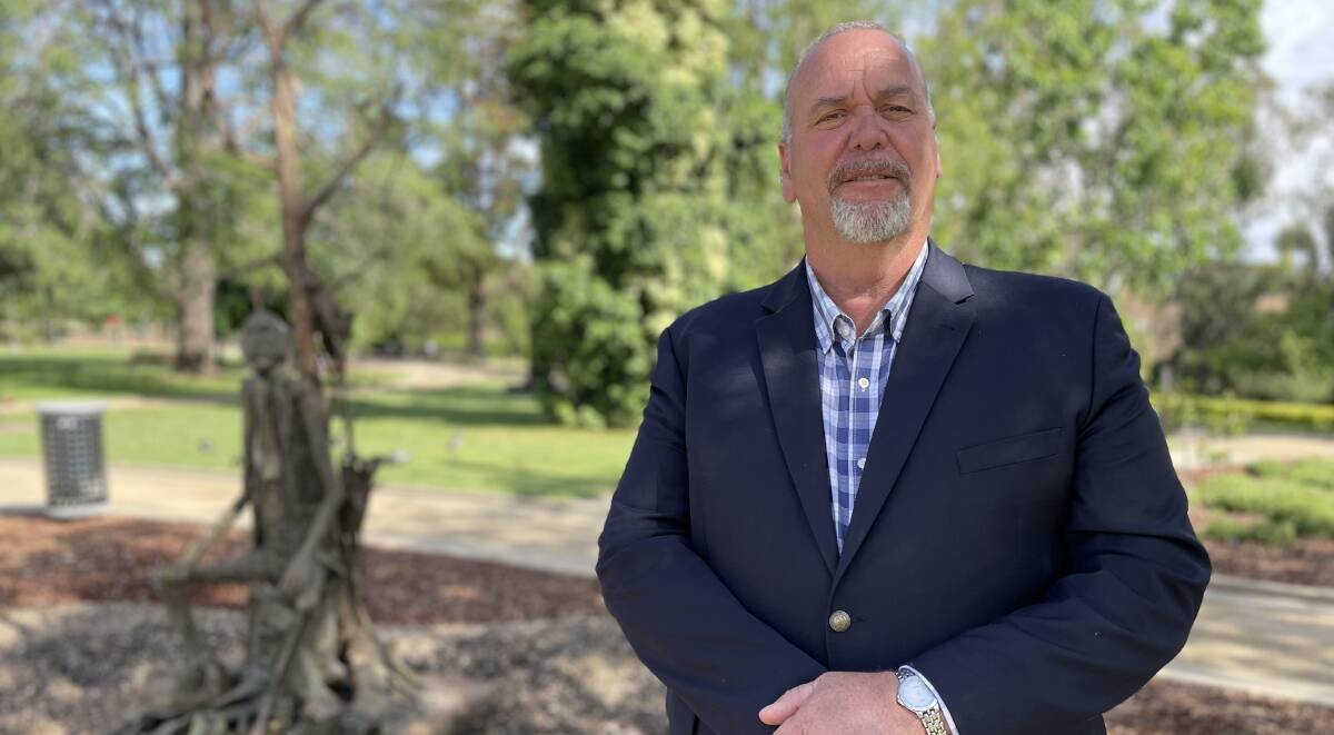 UNFINISHED BUSINESS: Paul Funnell is running for a position on Wagga City Council just months after his premature resignation due to health concerns. Picture: Monty Jacka