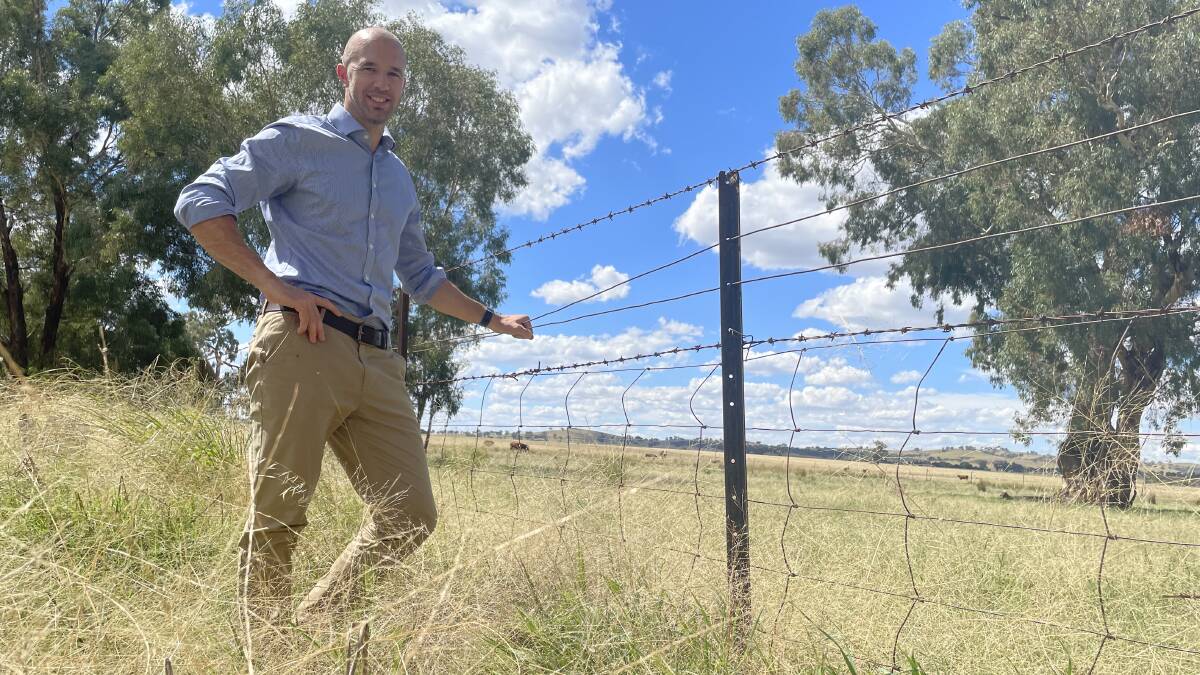 BENEFITS: Bison Energy's head of business development Brendan Murphy says the solar farm proposed for Uranquinty will provide a "good, quick injection" into the local economy. Picture: Monty Jacka