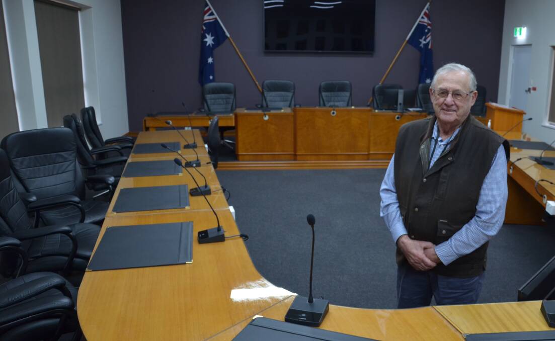 PREFERRED: Griffith mayor John Dal Broi was elected by residents and said he preferred the system as the four-year term allowed him to better plan for projects. Picture: Declan Rurenga