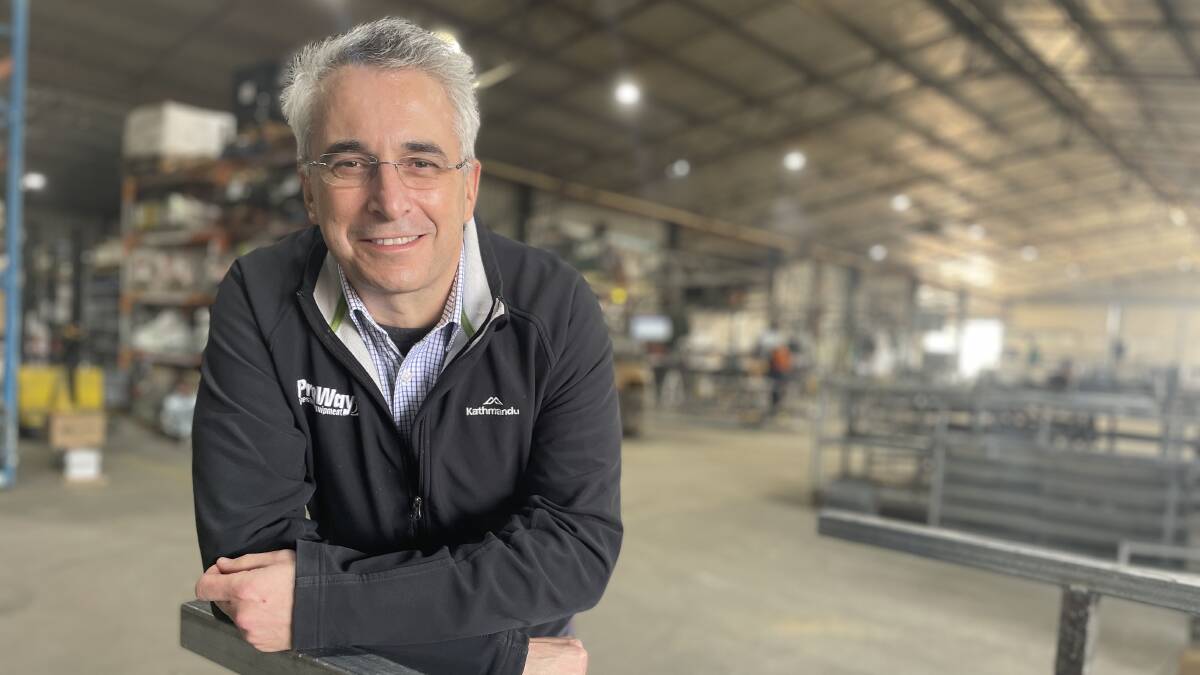 DEMAND: ProWay managing director Paul Giannotis said the current demand for agriculture infrastructure in the Riverina is the biggest his company has ever experienced. Picture: Monty Jacka
