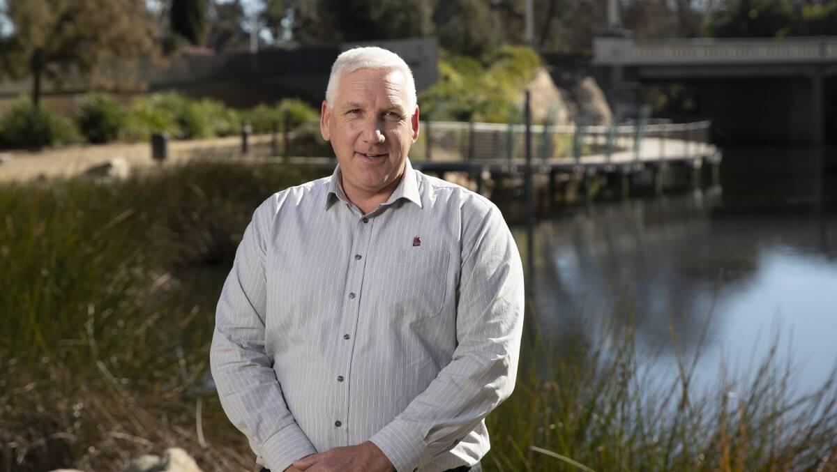 Wagga City Council manager of environment Mark Gardiner says the city's network of electric vehicle chargers is slowly improving. Picture by Madeline Begley