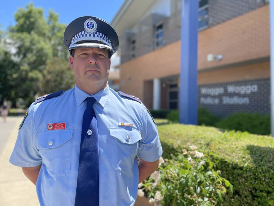 VIOLENCE: Acting Superintendent Winston Woodward was left disappointed after two incidents involving alleged assaults on police on Tuesday. Picture: Monty Jacka
