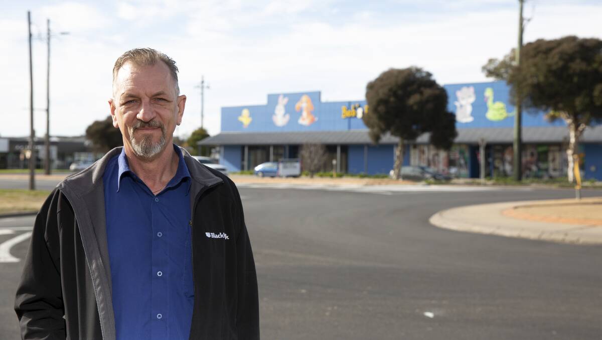 SMOOTHER RIDE: Darren Wood said the Dobney Avenue and Pearson Street upgrade has "definitely" made the roads safer for Wagga motorists. Picture: Madeline Begley 