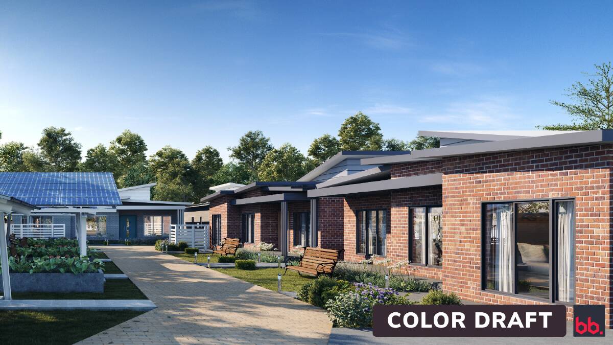 Concept renders of the GPSO disability accomodation. PHOTOS: Supplied.