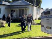 CHARGED: The 31--year-old woman was taken into custody by police following a drug raid of a home in Griffith. Picture: NSW Police