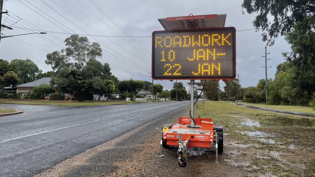 FINALLY: The timeframe for the completion of the Kooringal Road upgrade has been slashed by eight weeks due to a new construction method adopted by Wagga City Council. Picture: Ash Smith
