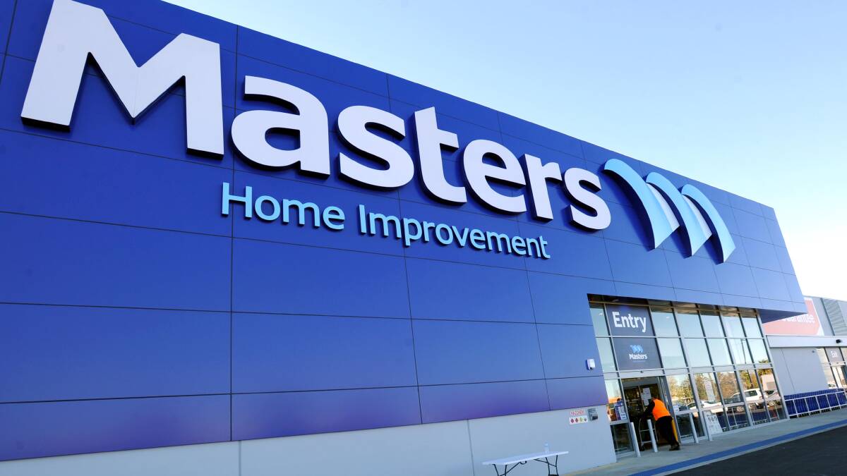 Masters Home Improvement Wagga in 2013.
