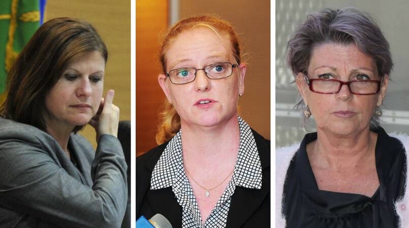 Janice Summerhayes, Natalie Te Pohe and Caroline Angel are collectively paid $722,000 each year, equating to about $240,000 each.