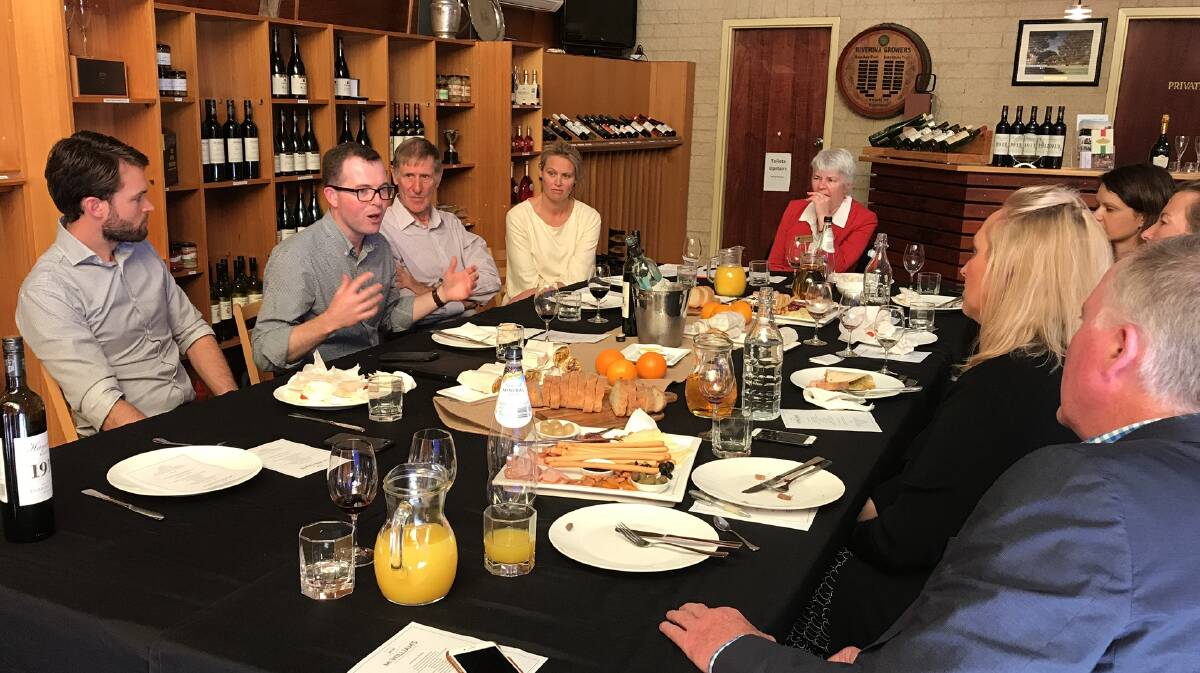 Riverina tourism was on the table at the meeting last week.
