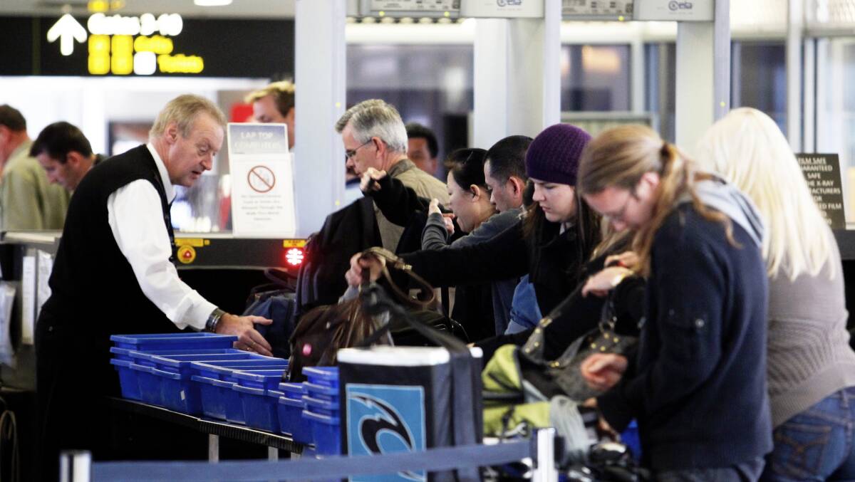 The security upgrade will significantly change how passengers pass through the country's airports. Picture: Paul Rovere
