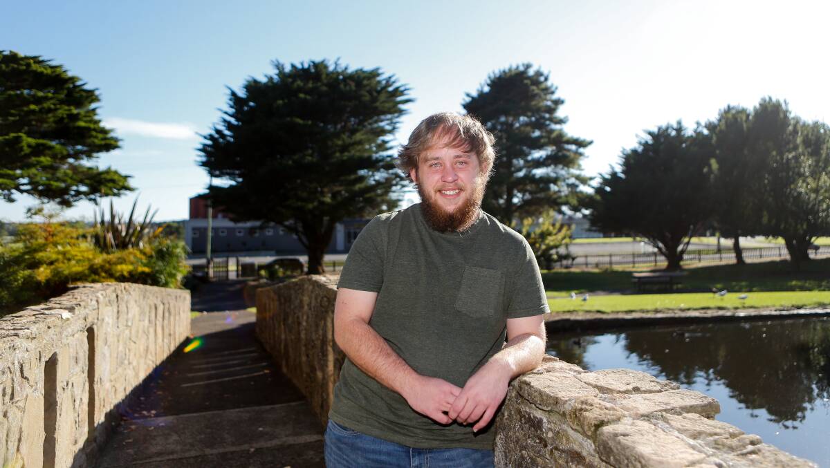 VISIBILITY: Warrnambool's Caeden McLaren shares his story and highlights the importance of International Transgender Day of Visibility within a community. Picture: Anthony Brady