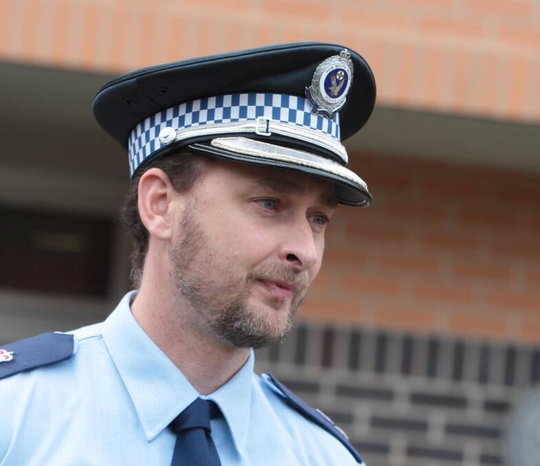 Wagga Chief Inspector Andrew Spliet encourages victims to come forward. 