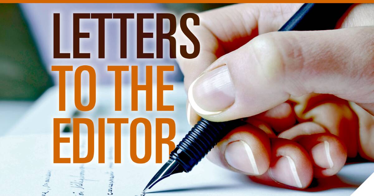 Letters to the editor, The Daily Advertiser, May 31