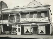 The Wentworth Café and Windmill Restaurant in Gurwood Street, sometime before the verandahs were removed in 1974. Picture supplied (Wagga City Library and Jill Morrow)