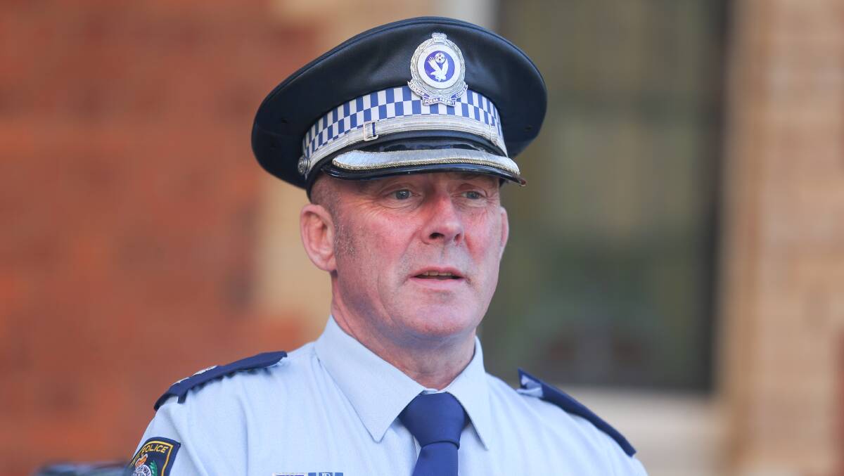Murray River police district commander Superintendent Paul Smith