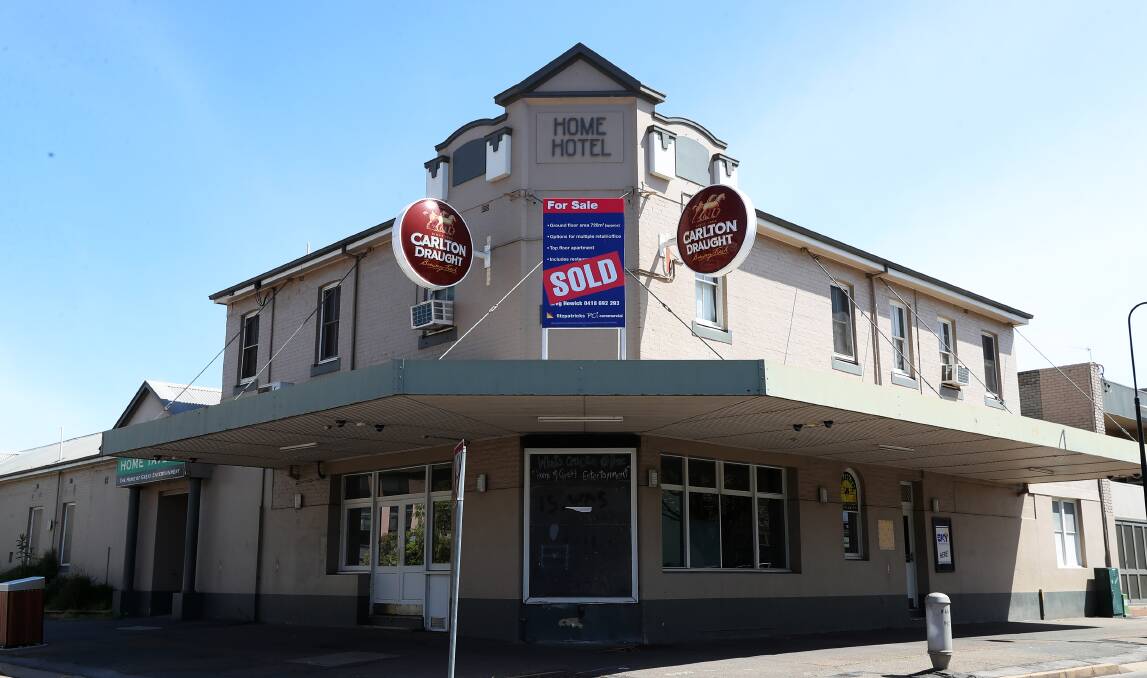 SOLD: The Home Hotel on Fitzmaurice Street closed down nearly two years ago. Picture: Emma Hillier