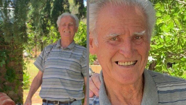 PUBLIC APPEAL: Robert Gilmour, 75, went missing near Cootamundra yesterday.