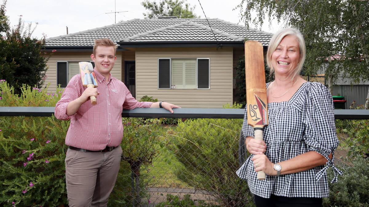 CENTRAL DREAM: PRD Wagga's Harry Mangelsdorf and Amanda Tilyard at 145 Gurwood Street. Picture: Les Smith