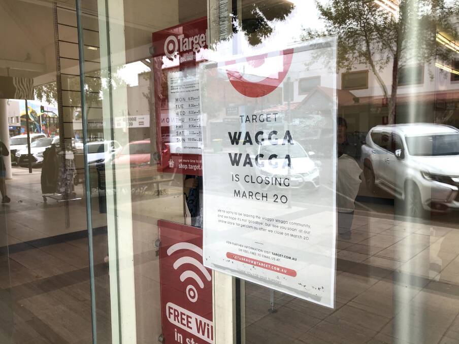 CLOSING: It's been on the cards for a while, but Wagga's Target will officially close this weekend.