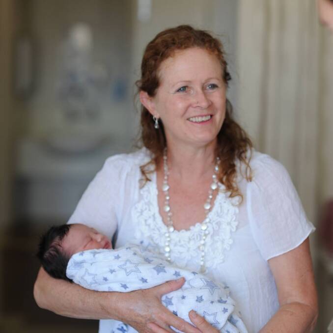 FAMILY: Barb Withers with her grandson, Nash. Picture: Contributed