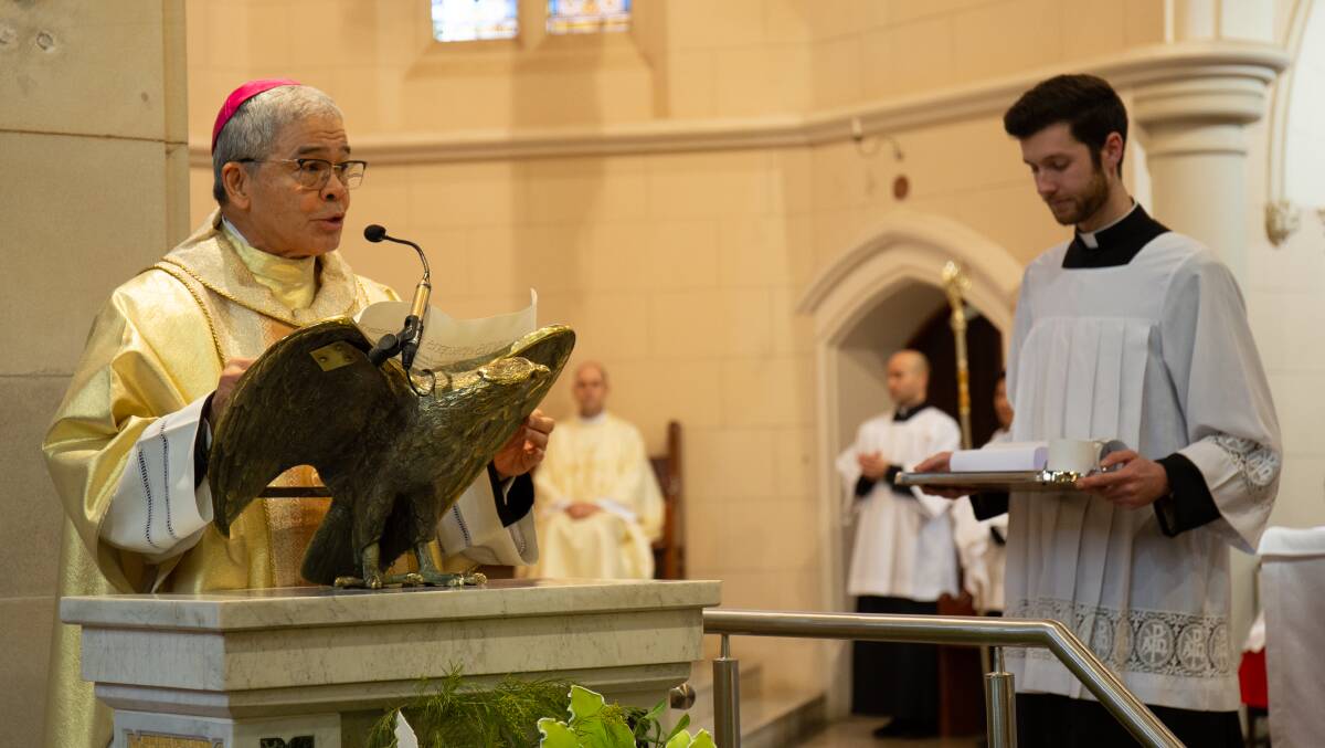GUEST: Adolfo Tito C. Yllana, Apostolic Nuncio to Australia took part in the ceremony. Picture: Contributed