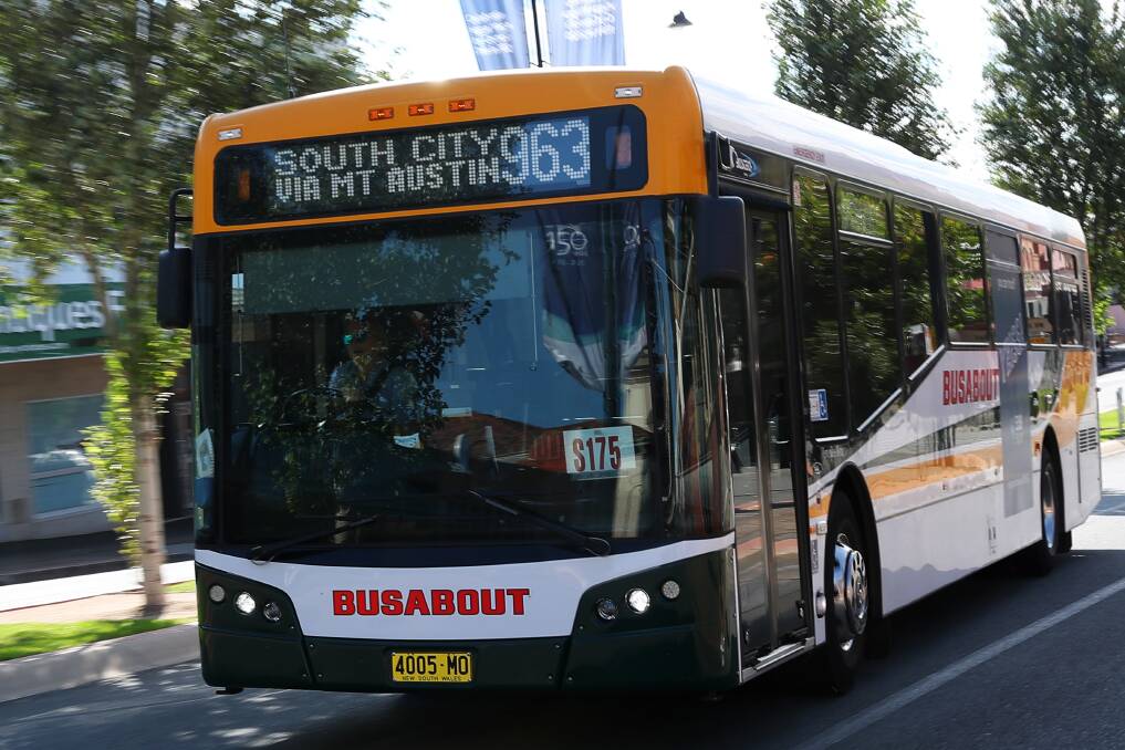 MORE OPTIONS: Over 240 new services will be added to Wagga's bus timetable. Picture: Emma Hillier