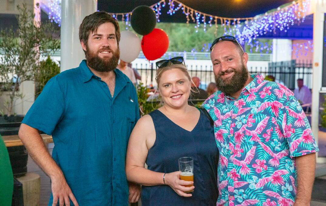Loyal locals and staff members celebrated the 10th birthday of the Thirsty Crow Brewery on Saturday. Pictures: James Farley and Thirsty Crow Brewery