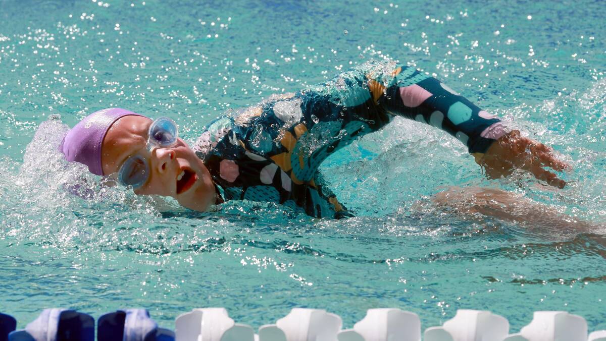 Ladysmith, Uranquinty, Tarcutta and Kapooka public schools joined up for their annual swimming carnival. Pictures: Les Smith