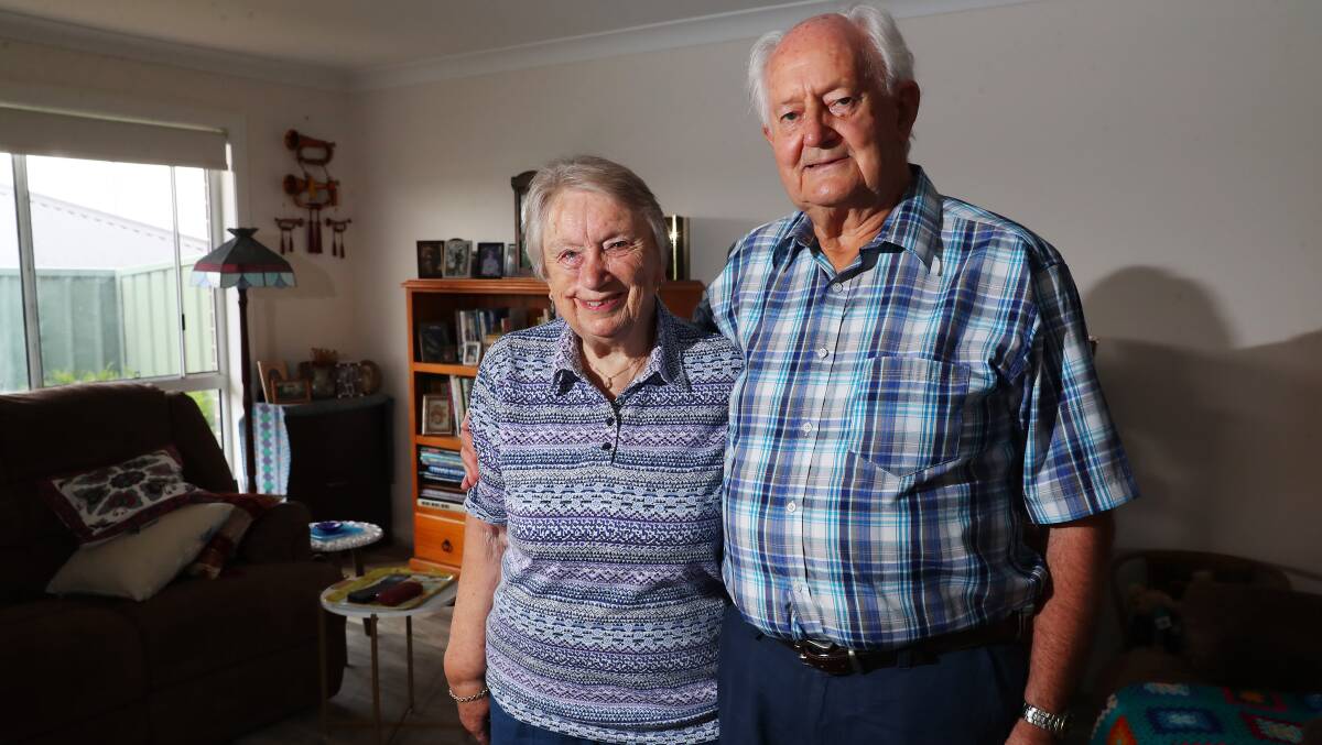 HONOURED COUPLE: June and Jeffrey Harrison, who now both have Order of Australia medals for their work with the scouts. Picture: Emma Hillier