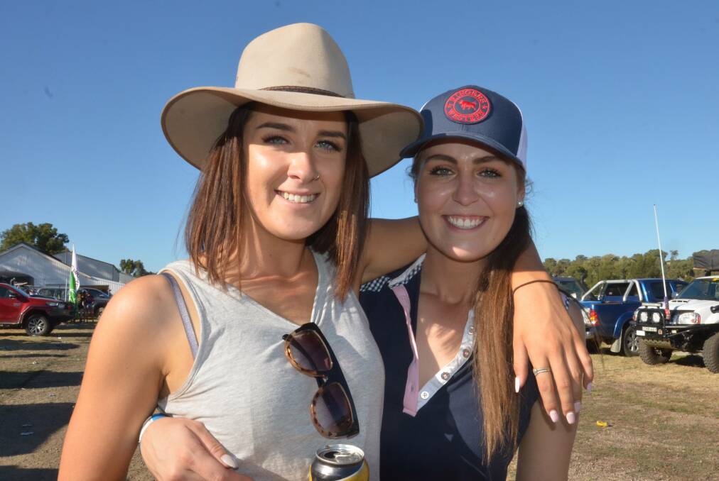 CANCELLED: Narrandera's Emily Barwick, Sophie McKenzie from Gooloogong at the 2018 Cootamundra BnS.