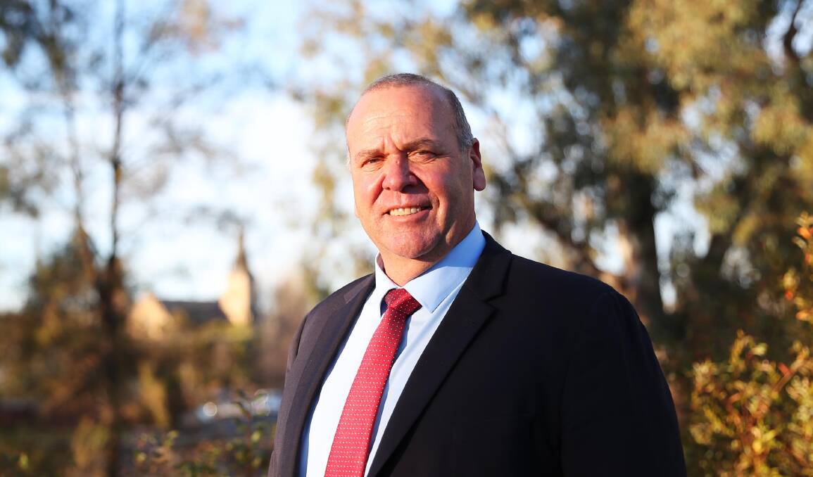 IN THE RACE: Independent candidate for the Wagga byelection, Paul Funnell, who announced on Friday he would contest the seat. Picture: Emma Hillier