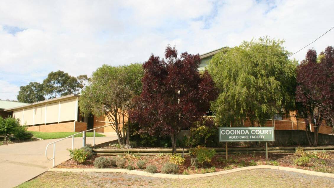 Cooinda Court, Junee, which recieved a $300,000 grant from the federal government.
