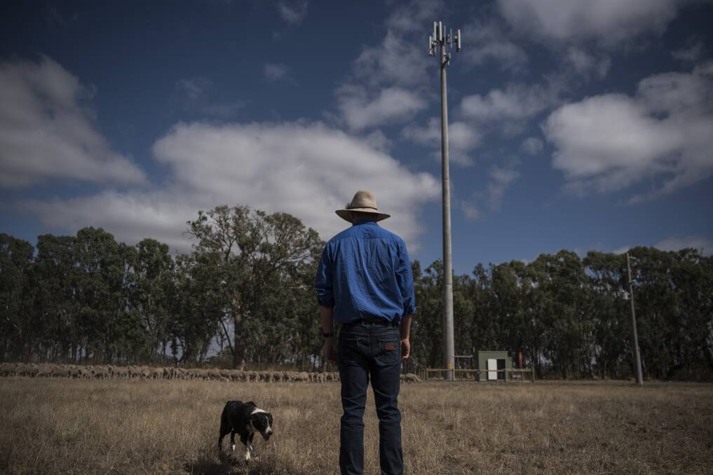 Telstra has announced it will shut down its 3G mobile network in 2024, leaving some Riverina residents concerned they will be left with no signal. Photo: Josh Robenstone