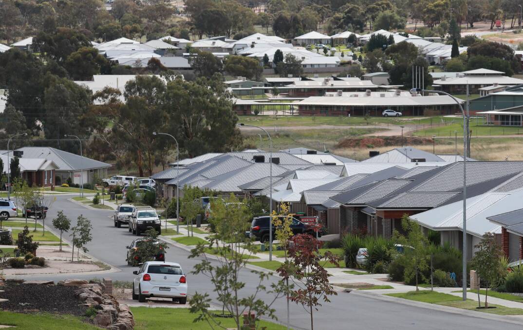 BOOM TOWN: Wagga's northern suburbs have continued their growth spurt through new housing developments. Hundreds of new births and overseas migrants also helped the city grow. Picture: Les Smith