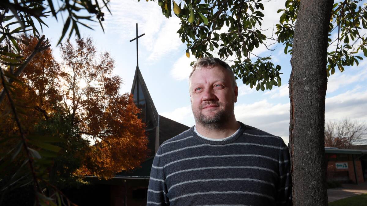 DEBATE: South Wagga Anglican Church senior minister Scott Goode says a religious freedom bill supported by Wagga MP Joe McGirr must create spaces for respectful dialogue and individual freedom. Picture: Les Smith