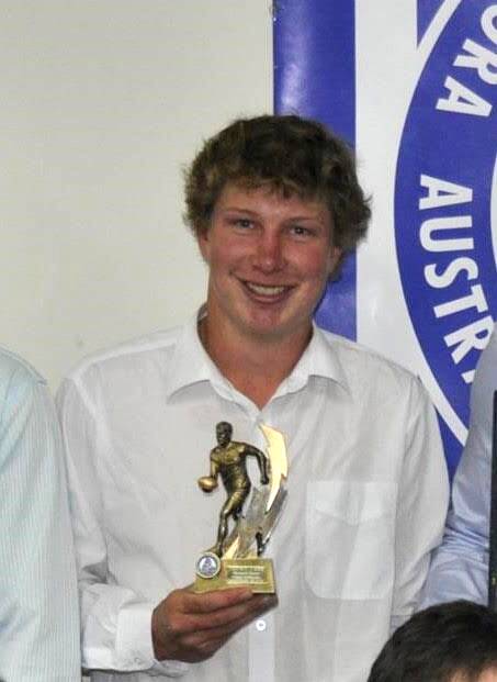 Temora man Bronson Block, who died in a car crash on Thursday night, has been remembered as a dedicated football player and respectful young man. Picture: contributed.