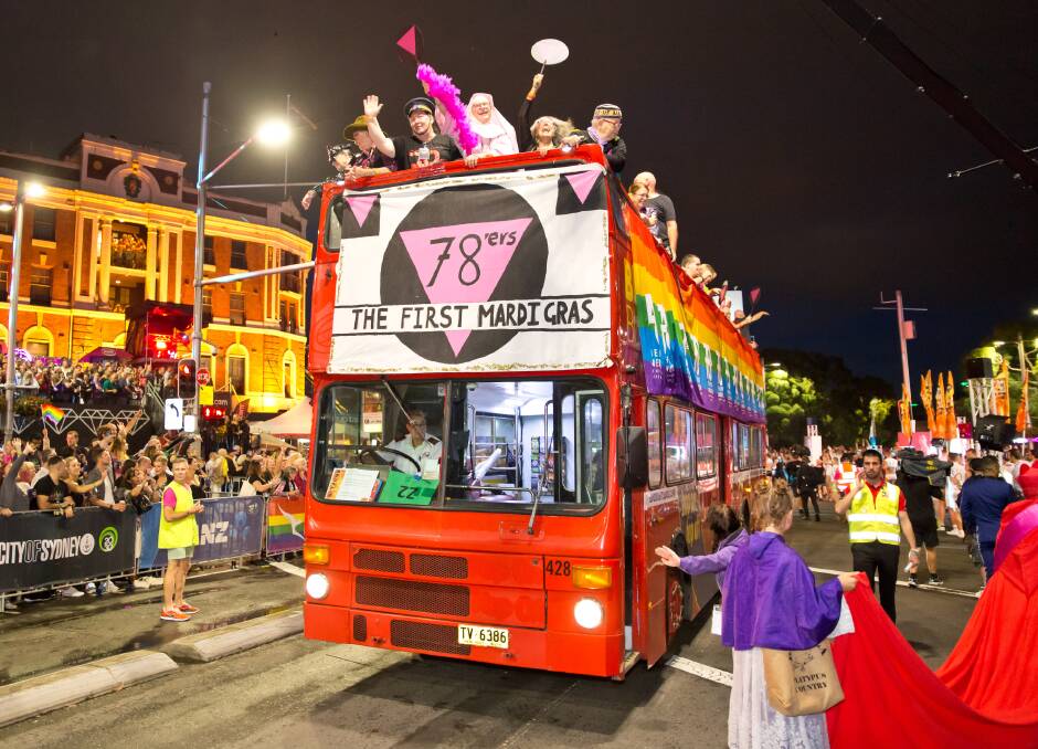 The 2018 Sydney Mardi Gras parade.