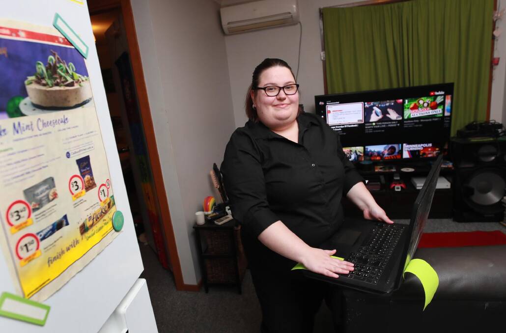 PAYBACK: Wagga supermarket worker Danielle George wants a refund after Centrelink claimed she owed $40,000 in a 'robodebt'. Picture: Les Smith.