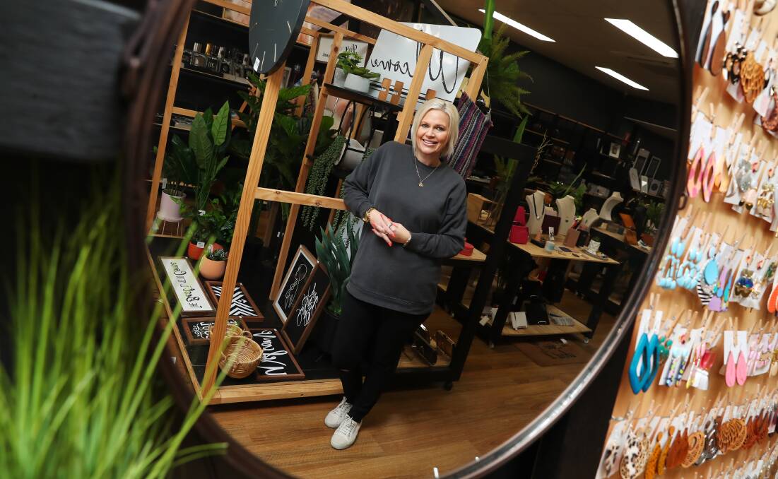 CONFIDENT: Cobbler rd Wagga shoe repairs and gift shop co-owner Hayley Veitch, who says her business should be able to continue when the JobKeeper wage subsidies end in late September. Picture: Emma Hillier.