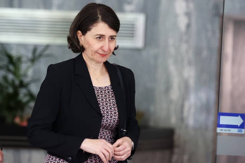 DENIALS: Former NSW Premier Gladys Berejiklian departs ICAC in Sydney on Monday after her second day giving evidence at an inquiry into allegations levelled at former Wagga MP Daryl Maguire. Picture: Mark Kolbe/Getty Images