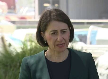 NSW Premier Gladys Berejiklian responds to an outbreak of coronavirus infections in South Australia.