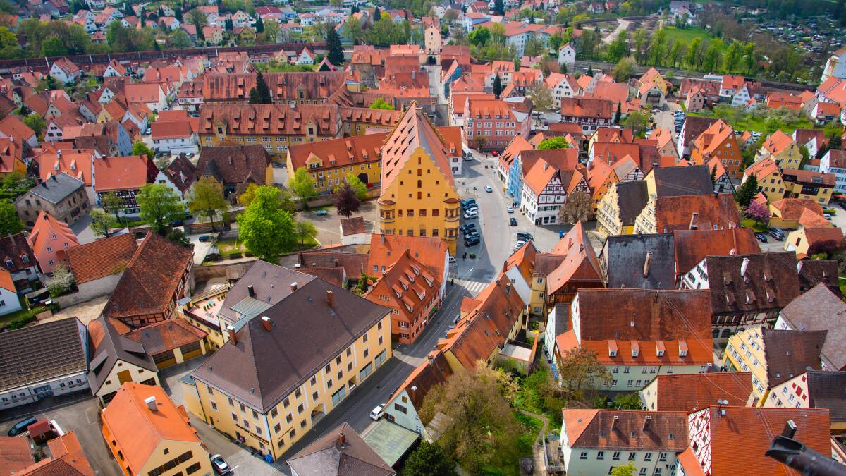 Wagga City Council's sister city in Nordlingen, Germany. Wagga's mayor and deputy mayor ill be travelling to the city for its medieval festival. Picture: Shutterstock