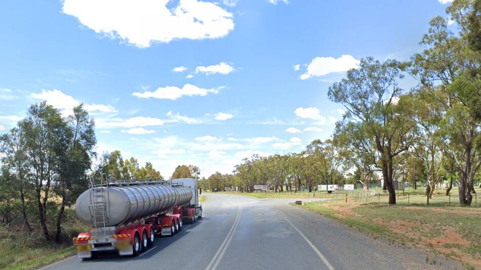 Byrnes Road north of Bomen, which could be shifted from council to state government responsibility to enable more funding for repairs and upgrades. 