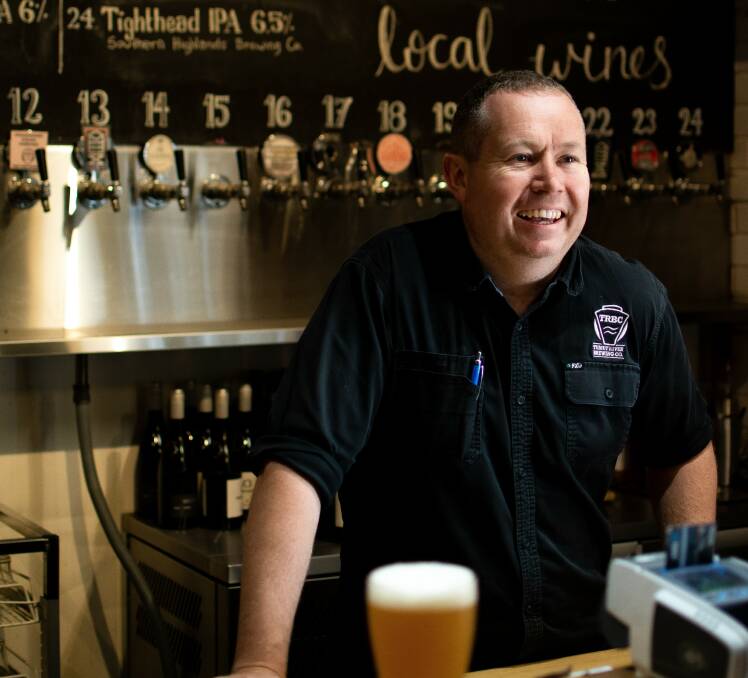 CRAFTY: Tumut River Brewing co-founder Tim Martin is still seeking information on how the federal government's tax breaks for craft breweries will affect his business