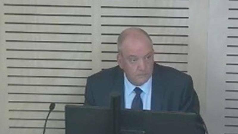 Former Wagga MP Daryl Maguire appears at ICAC in October last year.