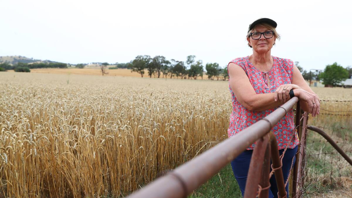 POSITIVE SIGN:: Book Book farmer Melody McMeekin has wlecomed TransGrid's pledge to reset its community consultation over a $2.1 billion power line to Wagga.
