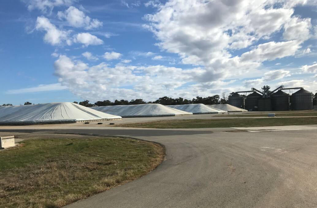FOR SALE: Part of Temora-based BFB's 407,350 tonnes of grain storage capacity.